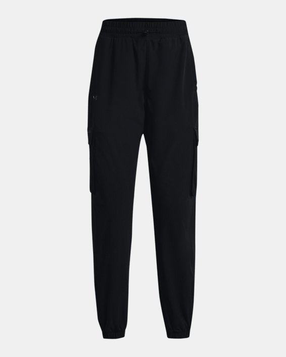 Pantalon de jogging UA RUSH™ Woven pour femme, Black, pdpMainDesktop image number 5